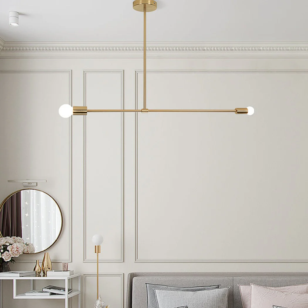 Surry Hills 2 Bulbs Modern Minimalist Line Pendant Light - Image 2
