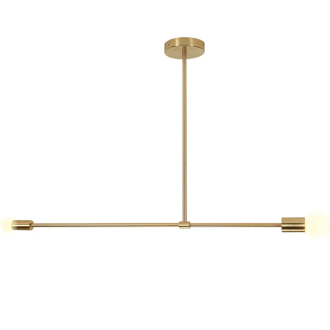 Surry Hills 2 Bulbs Modern Minimalist Line Pendant Light - Image 8