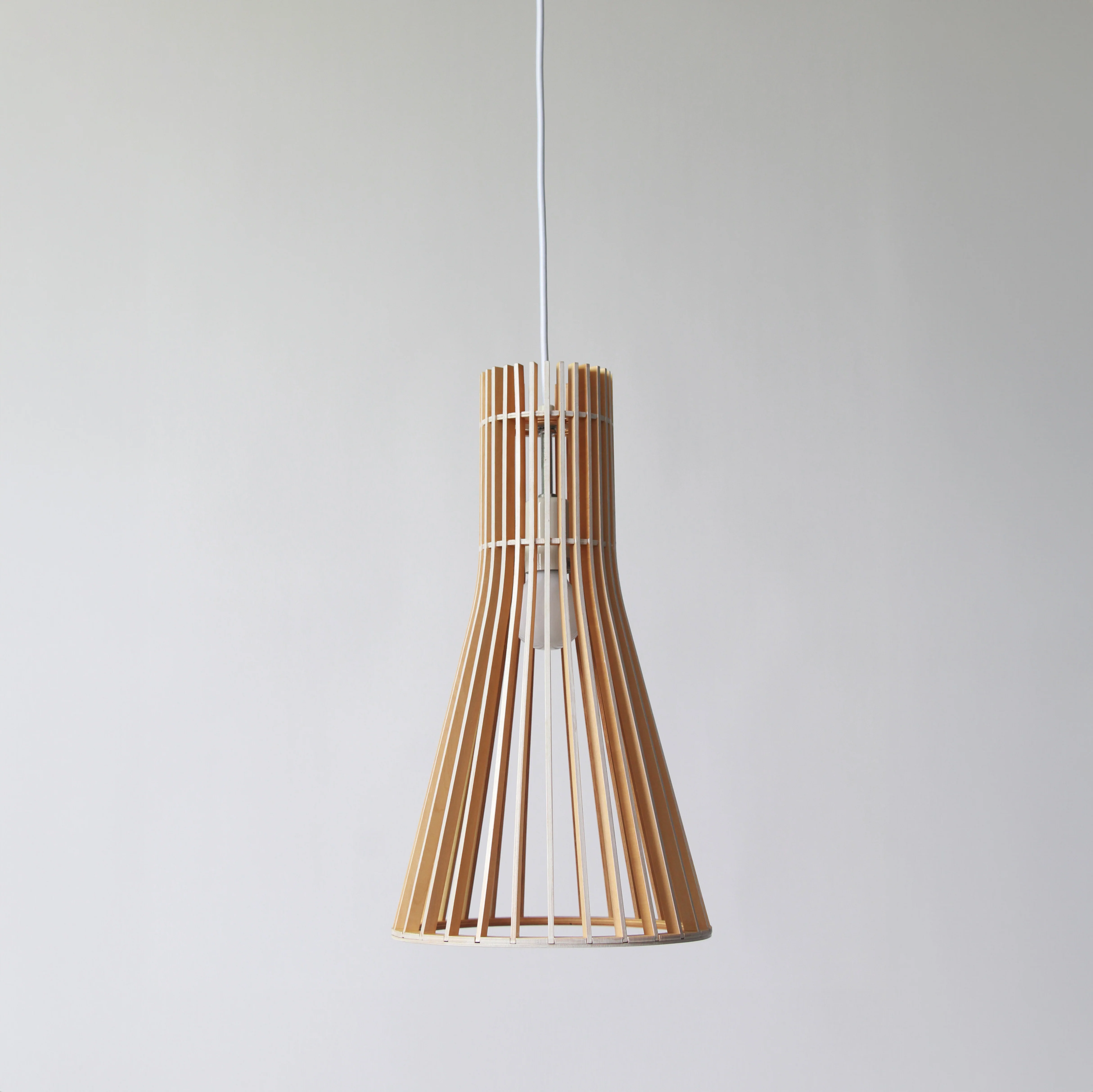 Tredo Wooden Slates Japandi Pendant Light - Image 6