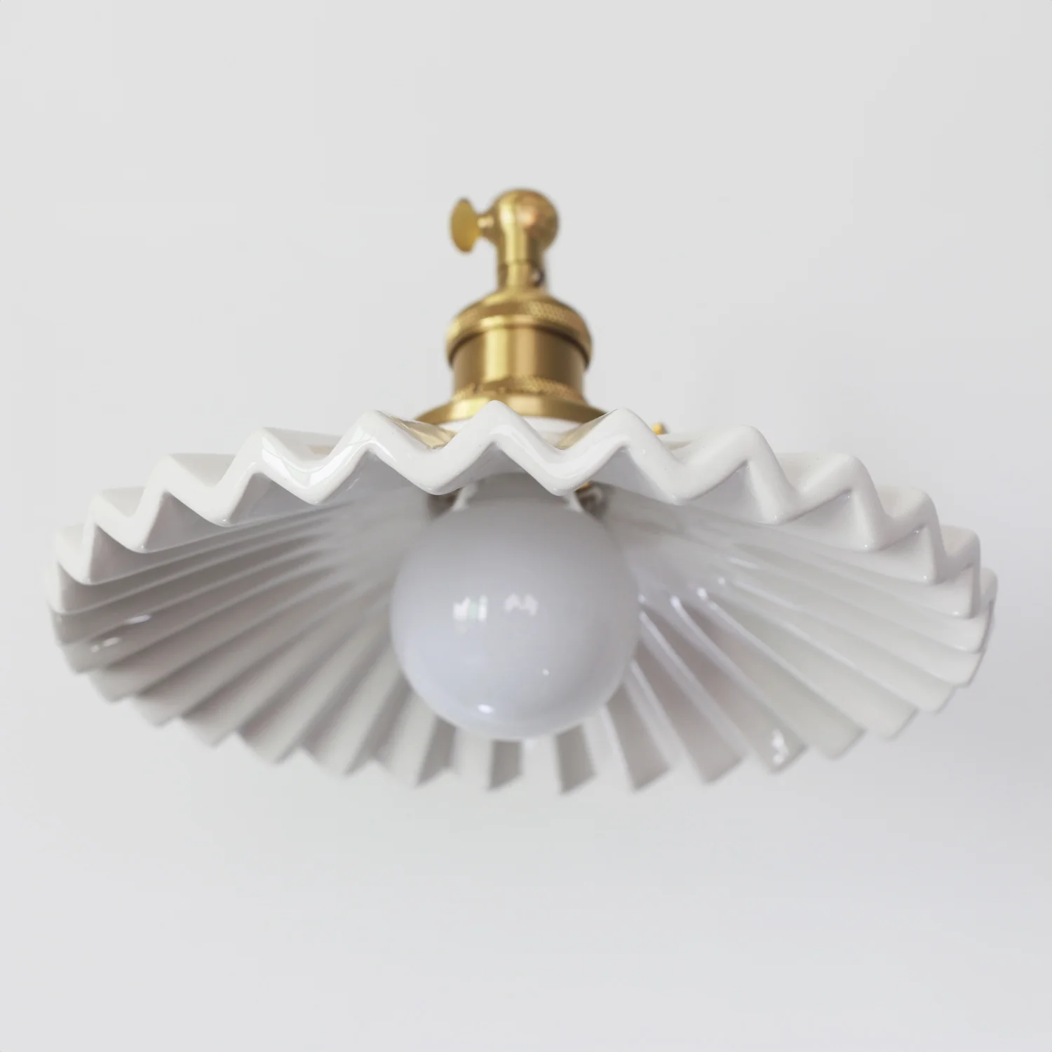Tutu White Porcelain Gooseneck Wall Sconce - Image 6