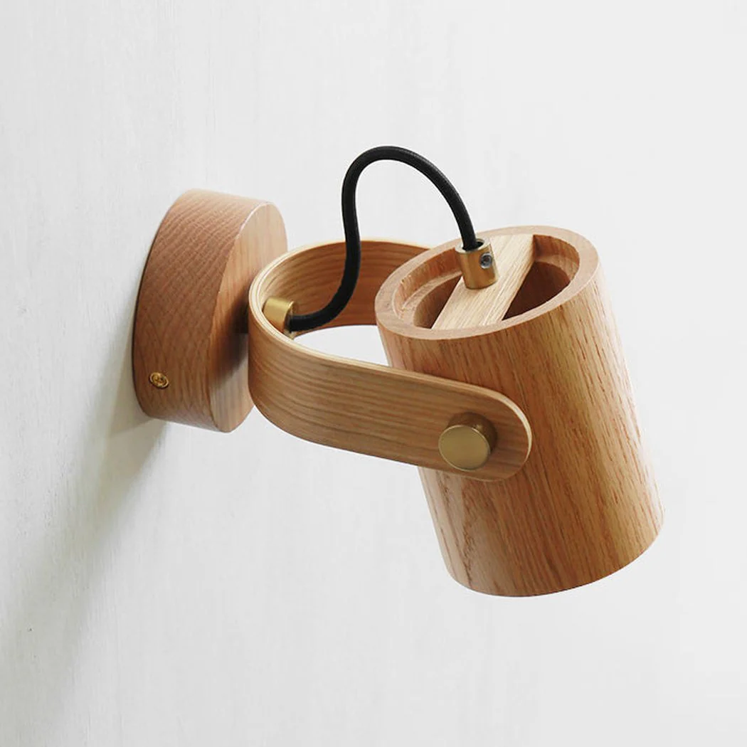 Umea Wooden Spotlight Wall Light / Ceiling Light - Image 12