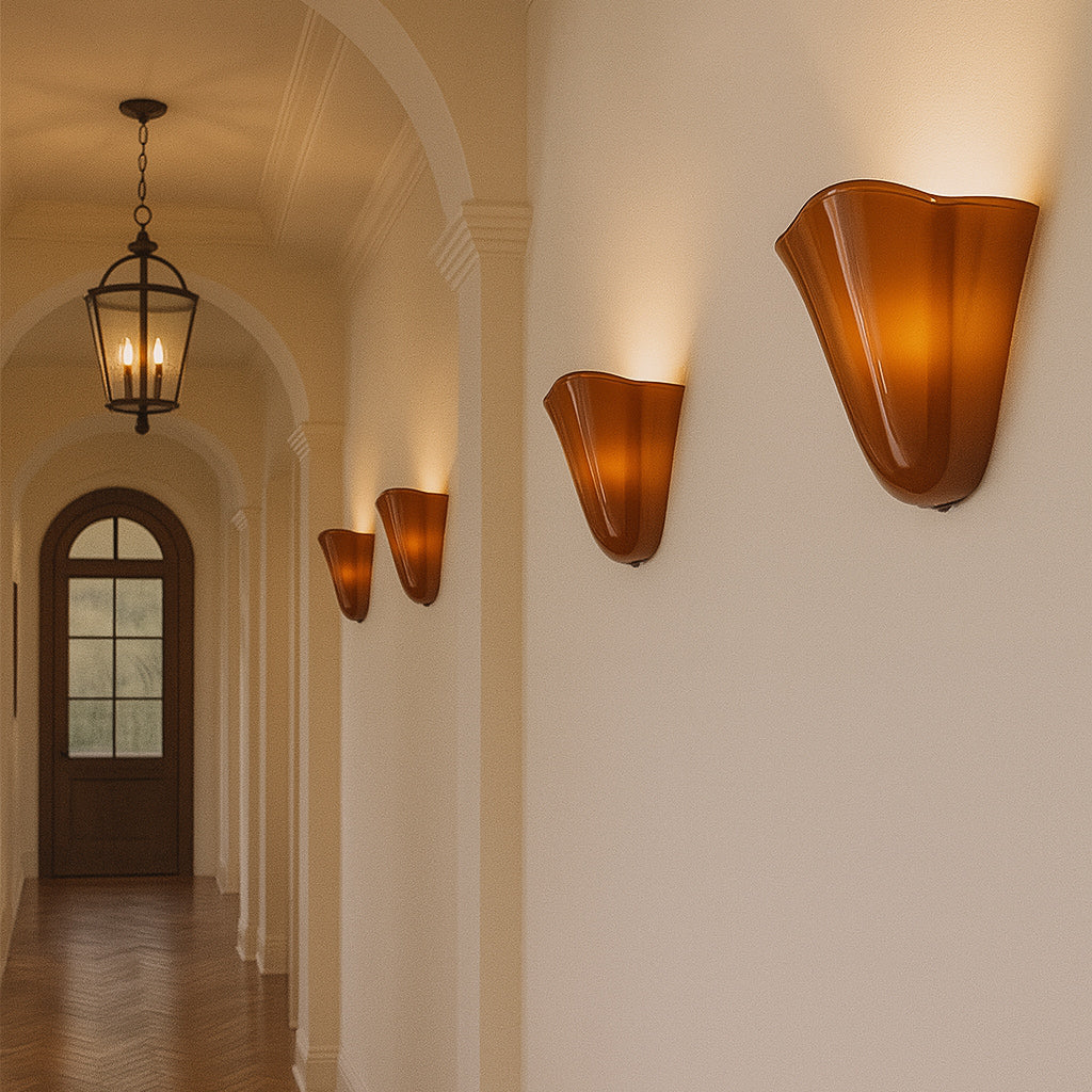 Valentine Glass Shade Classic Wall Light - Image 10