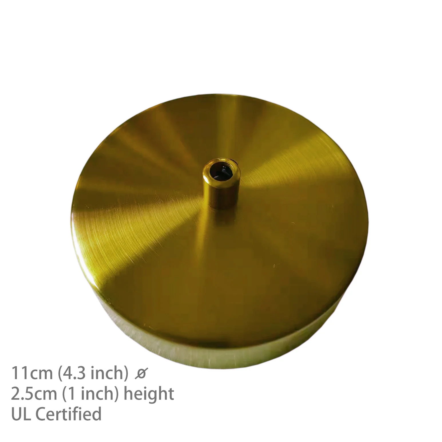 Anemone swirled glass brass pendant Light - Image 8