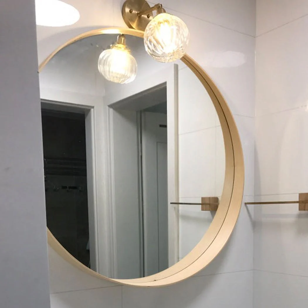Anemone swirled glass brass wall light sconce - Image 5