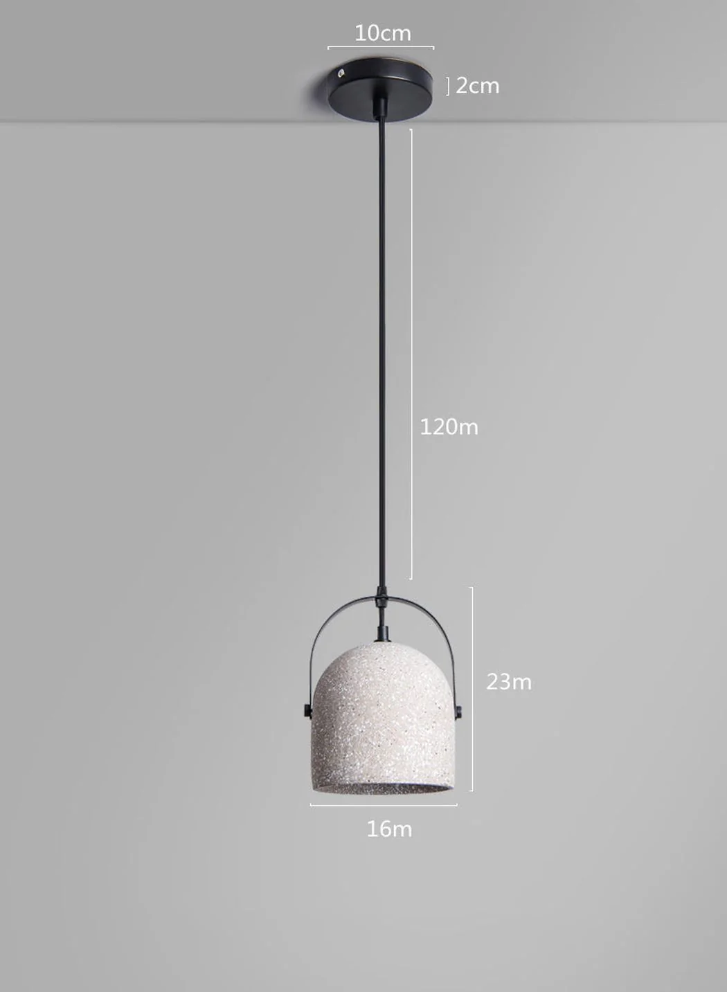 Visby Concrete Pendant Light - Image 11