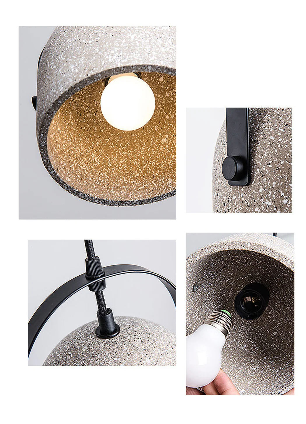 Visby Concrete Pendant Light - Image 7