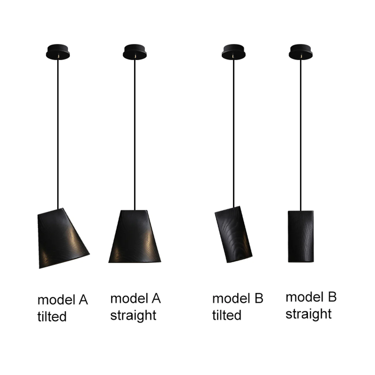 Walnut Solid Wood Minimalist Scandinavian Pendant Light - Image 31