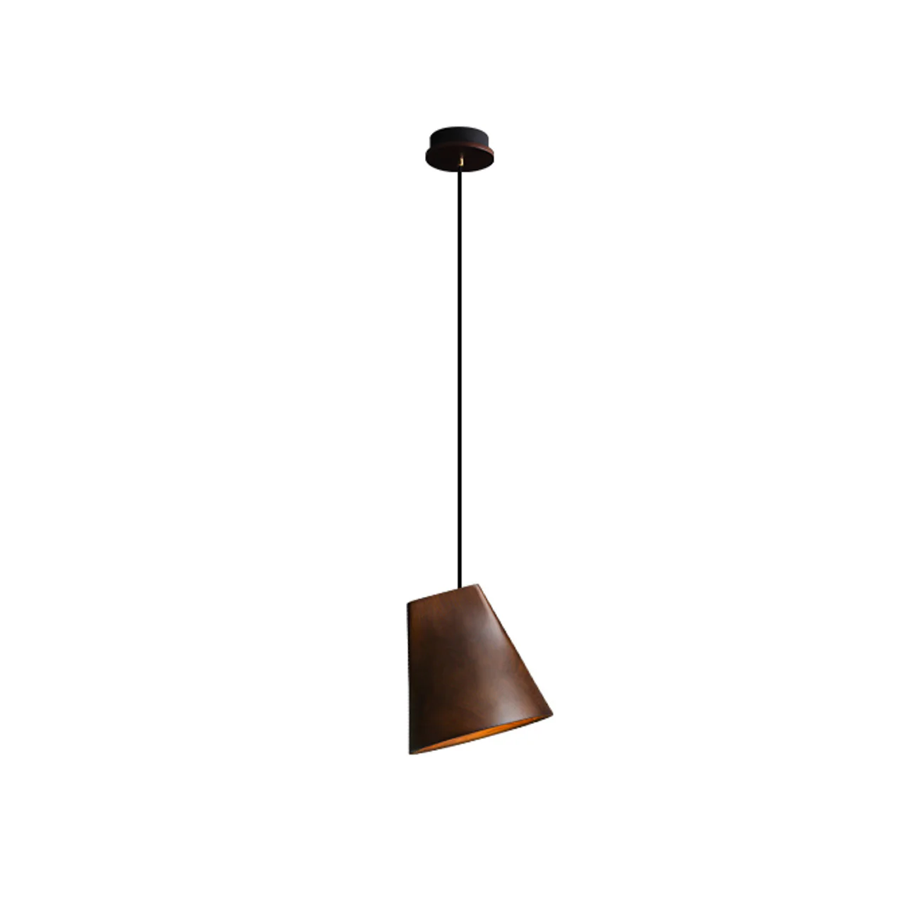 Walnut Solid Wood Minimalist Scandinavian Pendant Light - Image 33