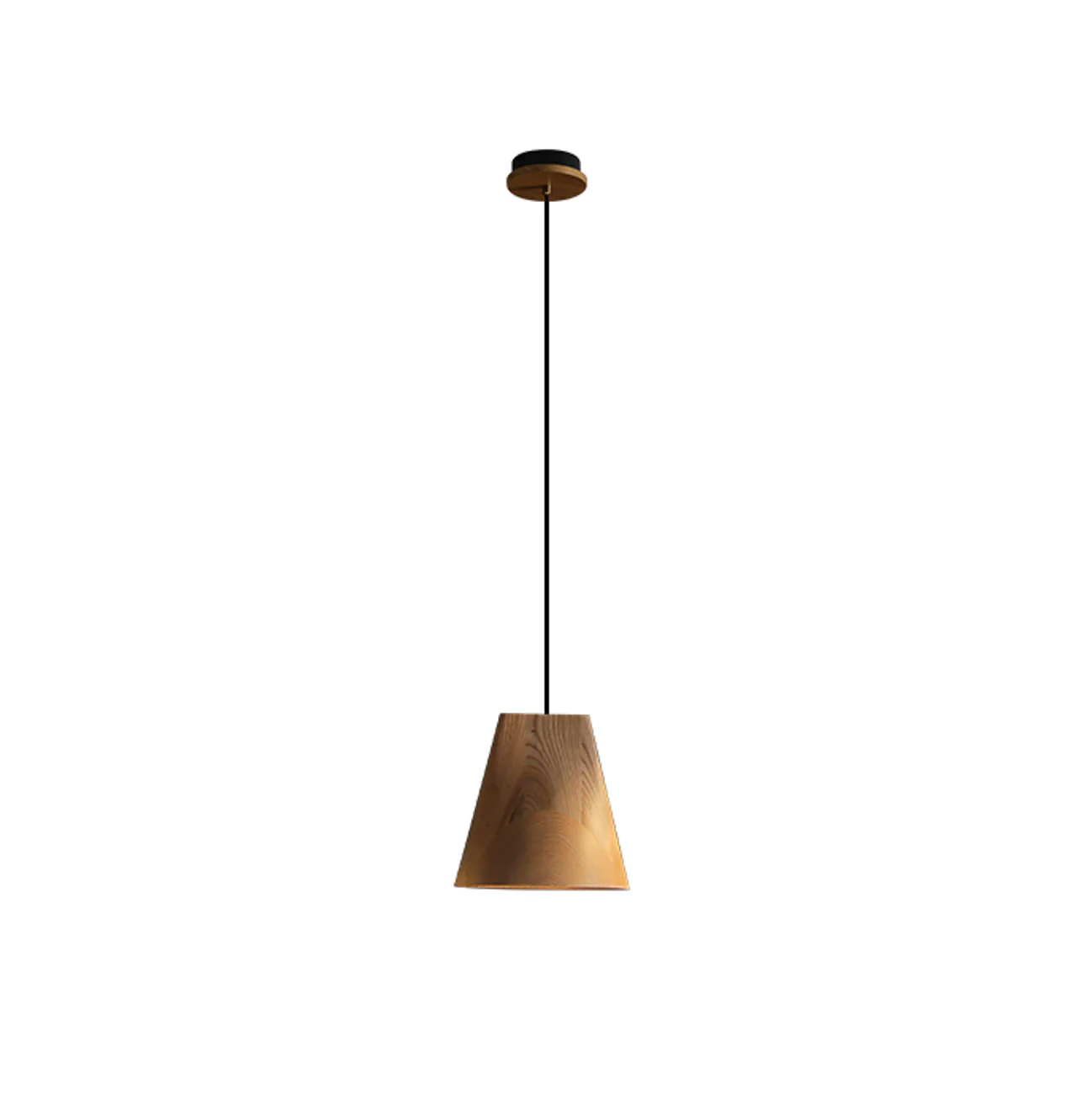 Walnut Solid Wood Minimalist Scandinavian Pendant Light - Image 37