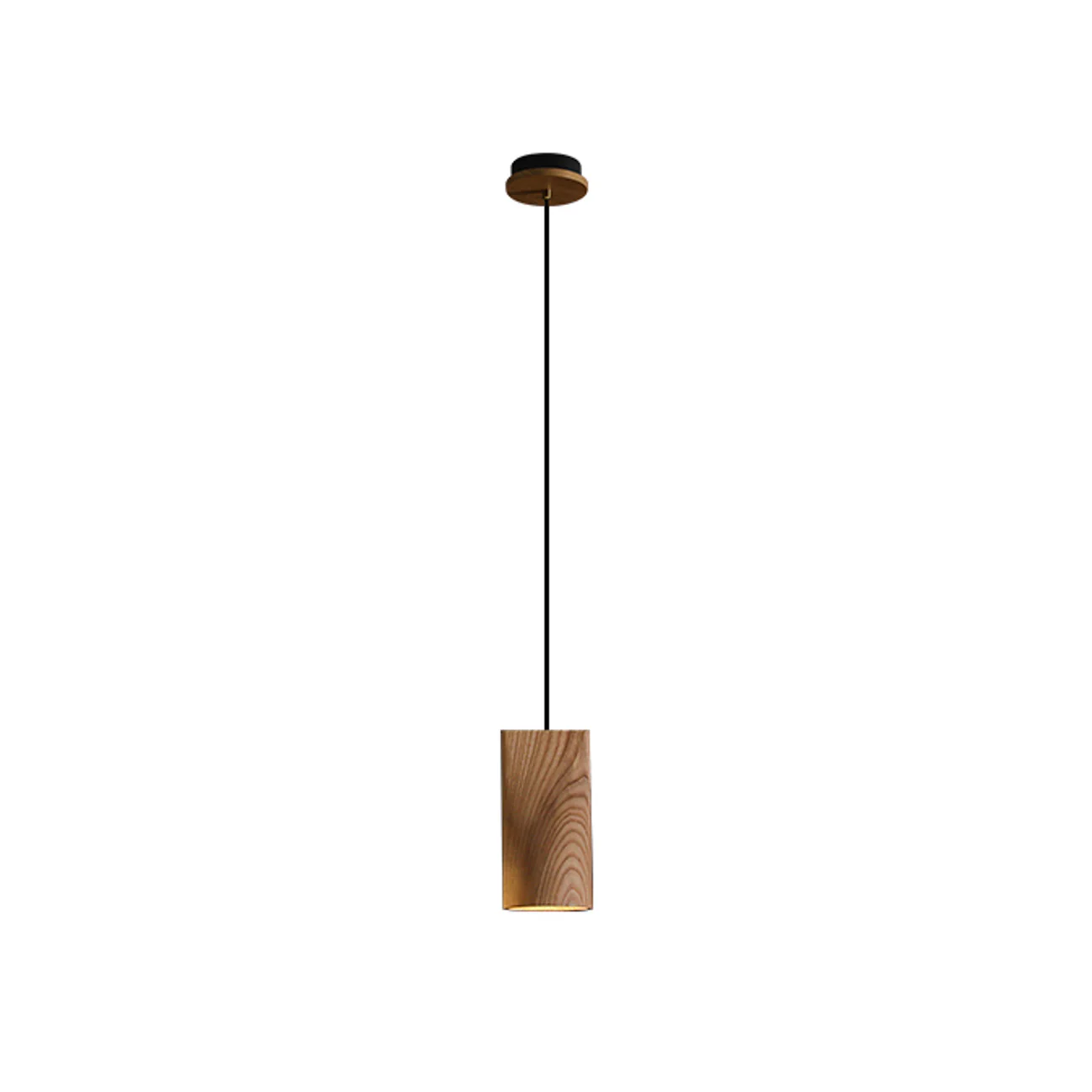 Walnut Solid Wood Minimalist Scandinavian Pendant Light - Image 43
