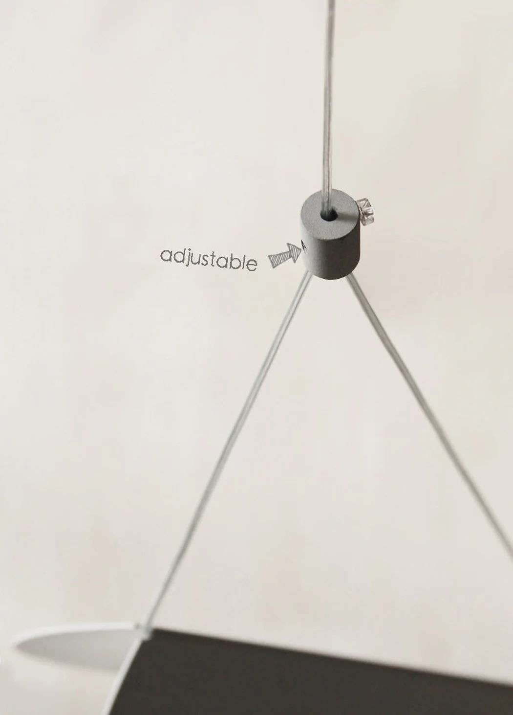 White Glider Minimalist Line Pendant Light - Image 21