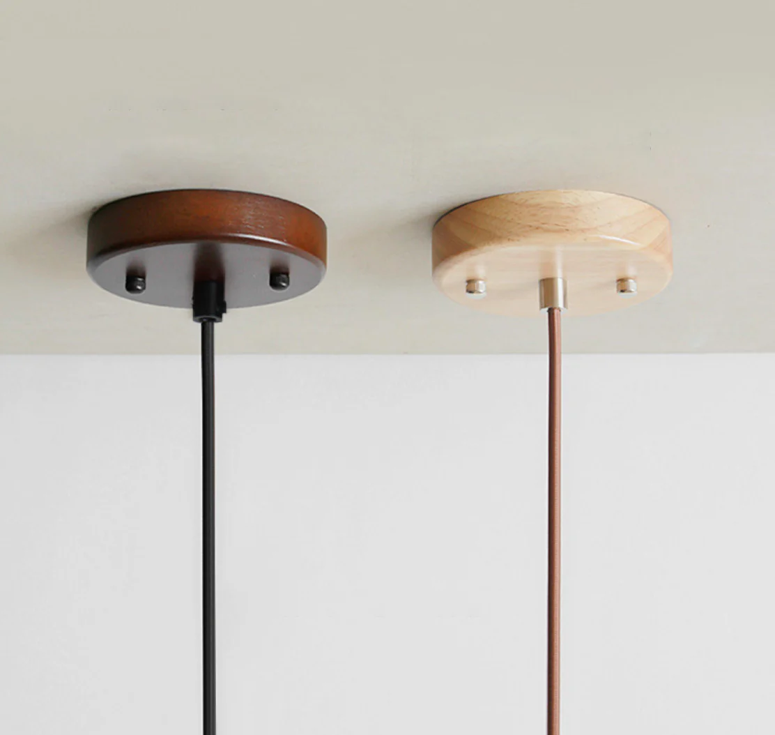 Geppetto Wooden Cone Pendant Light - Image 18