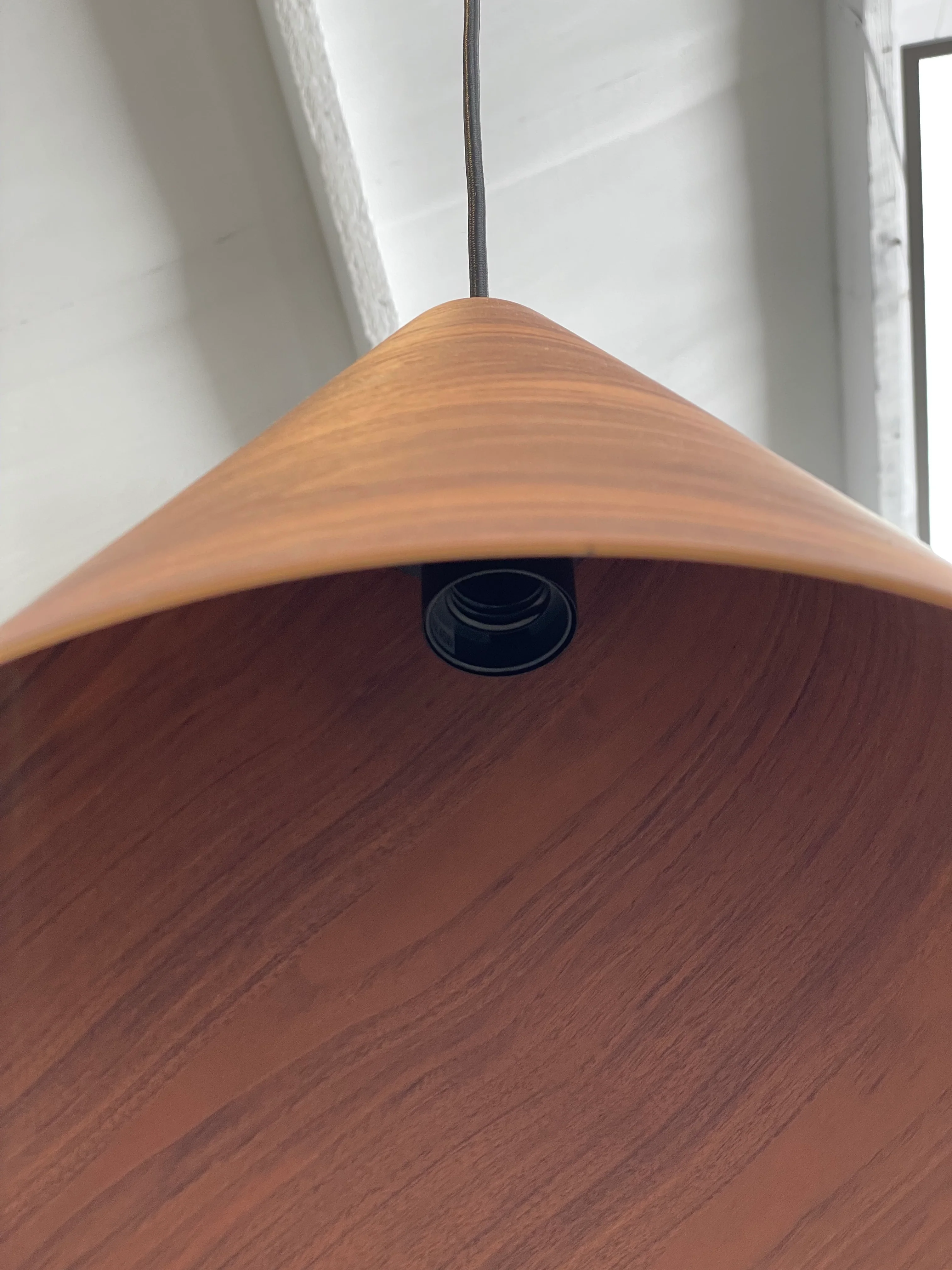 Geppetto Wooden Cone Pendant Light - Image 21