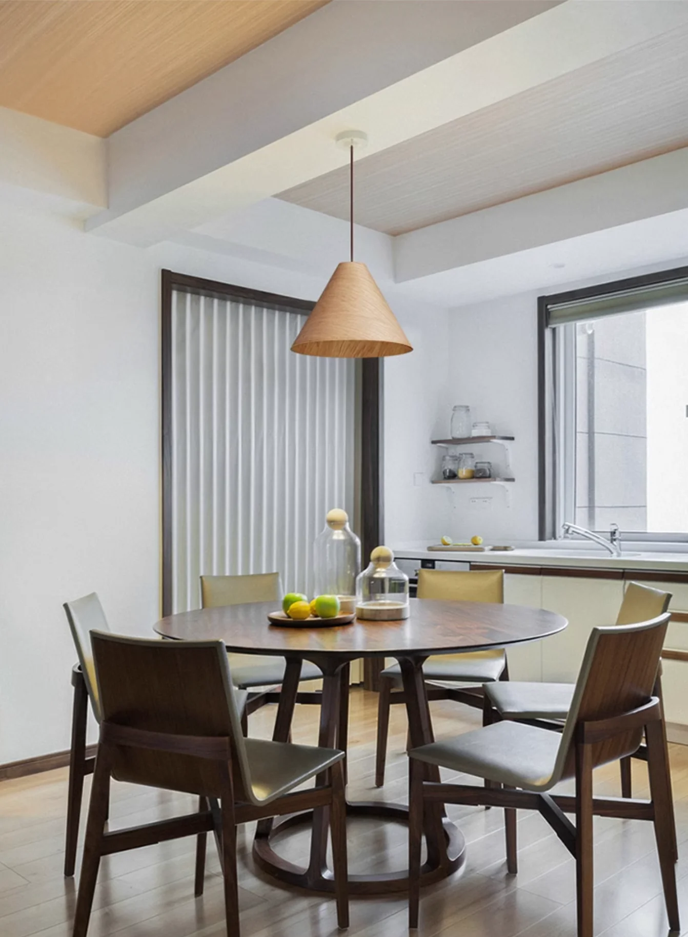 Geppetto Wooden Cone Pendant Light - Image 23