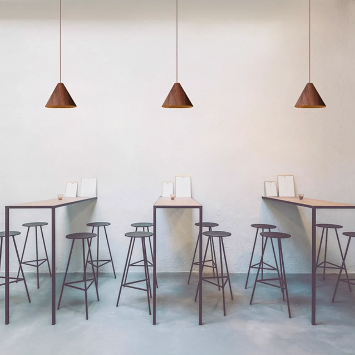 Geppetto Wooden Cone Pendant Light - Image 25