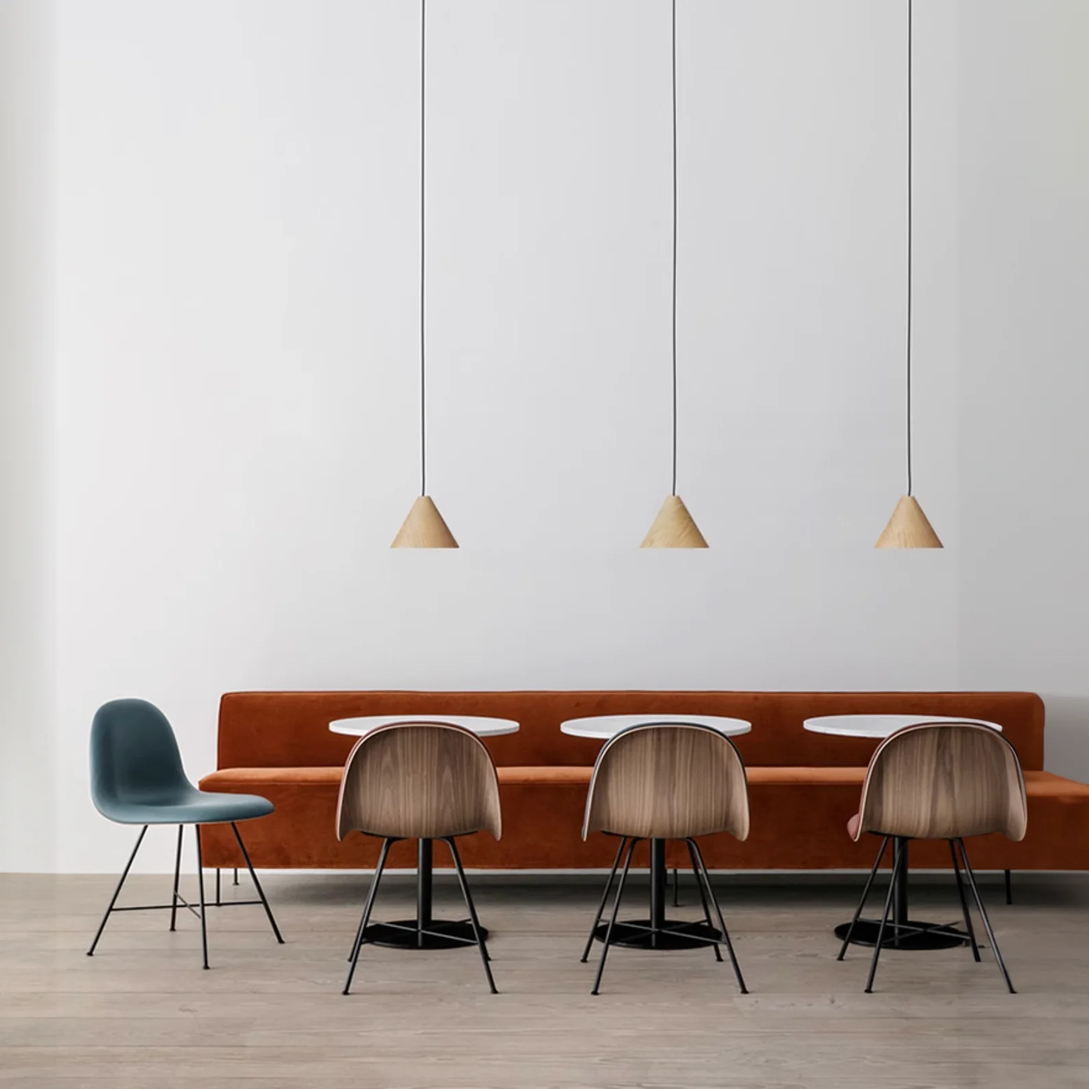Geppetto Wooden Cone Pendant Light - Image 31