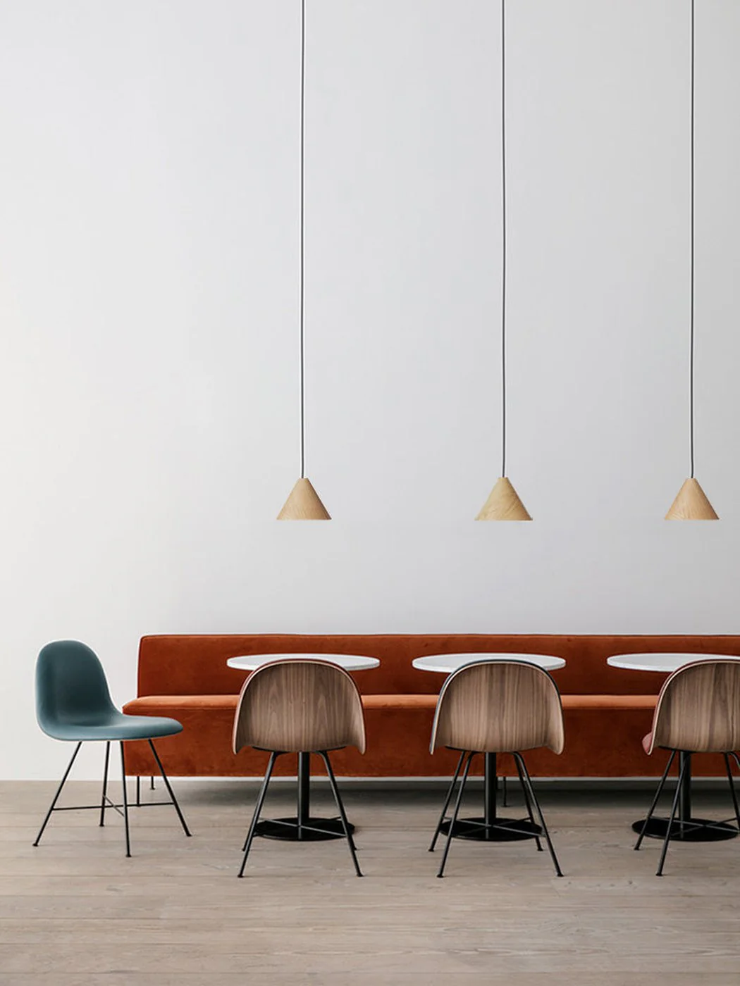 Geppetto Wooden Cone Pendant Light - Image 5