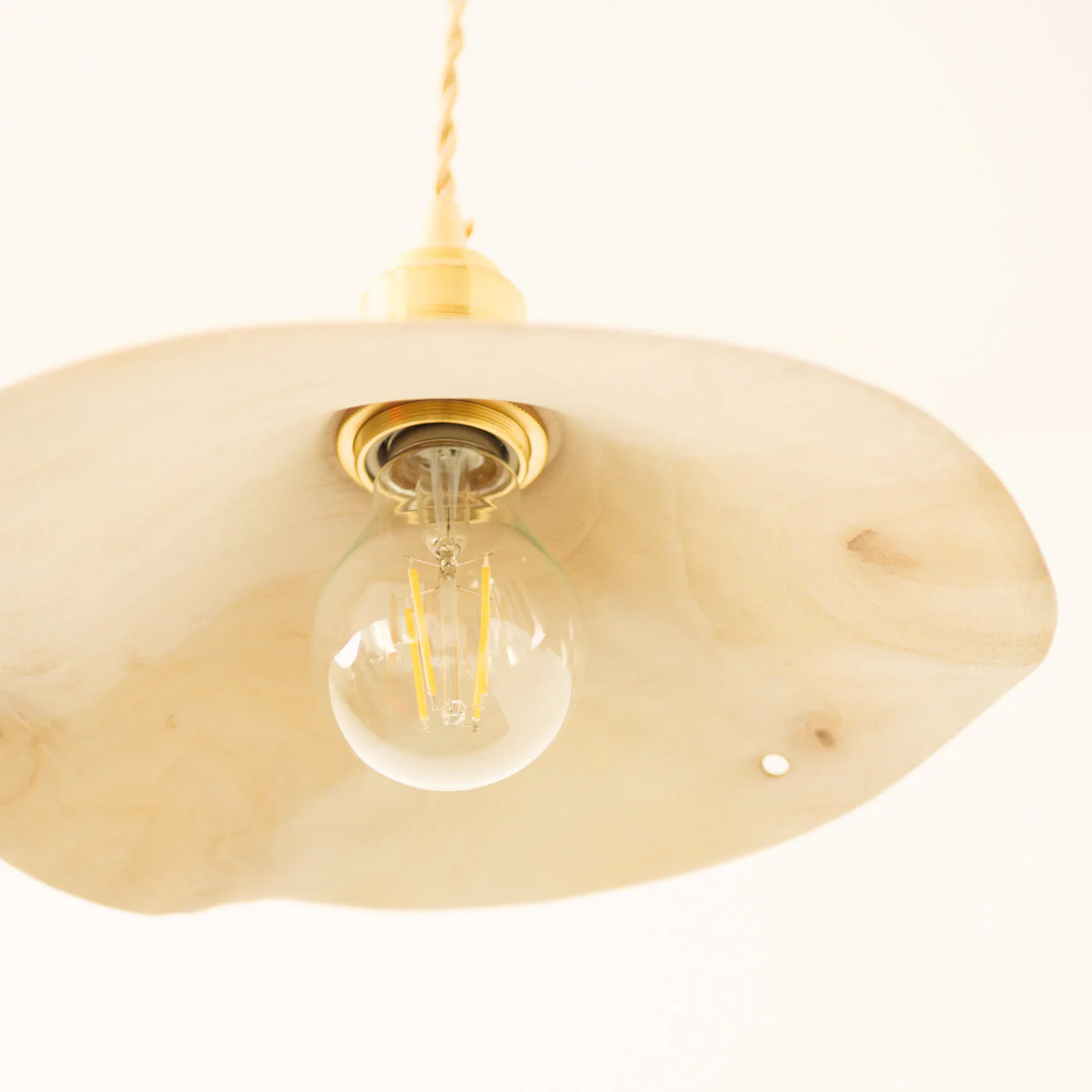 Yakusugi Wabi-sabi Wood Pendant Light - Image 10