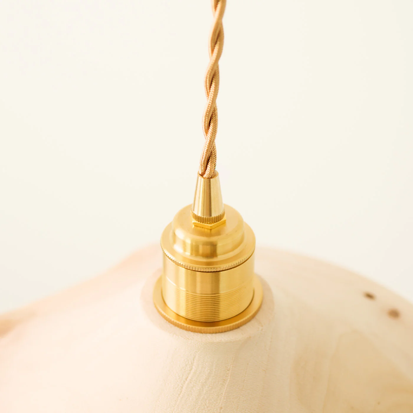 Yakusugi Wabi-sabi Wood Pendant Light - Image 12