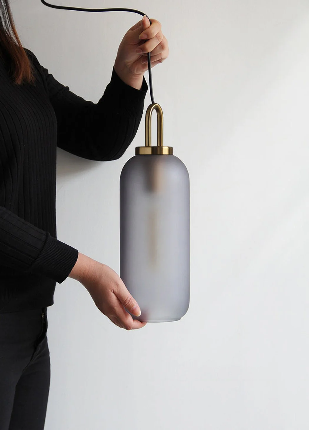 Yayoi Glass Globe Brass Fitting Pendant Light - Image 13