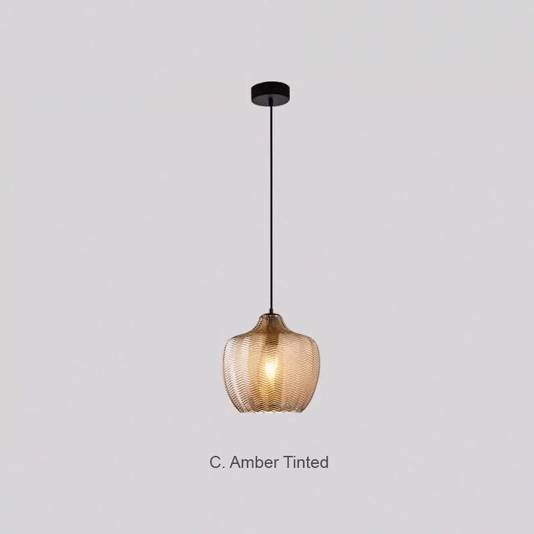 Yui Mid Century Glass Shade Pendant Light - Image 21