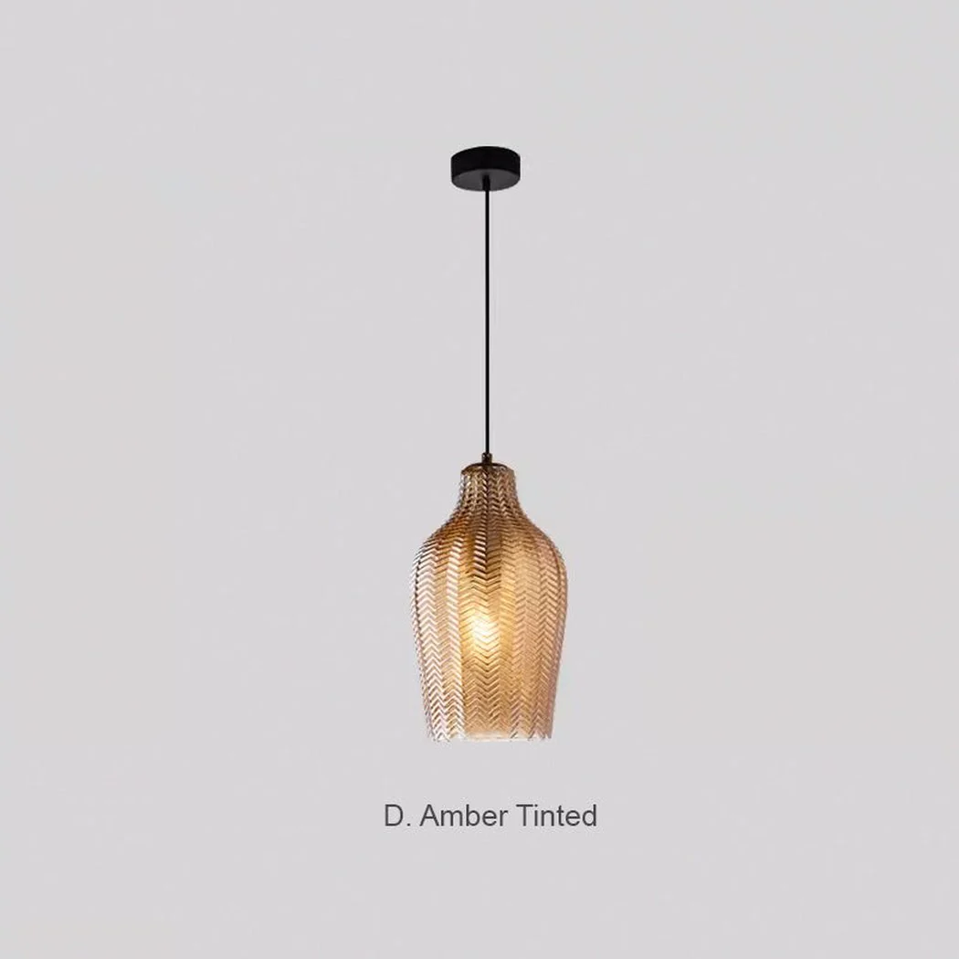 Yui Mid Century Glass Shade Pendant Light - Image 23