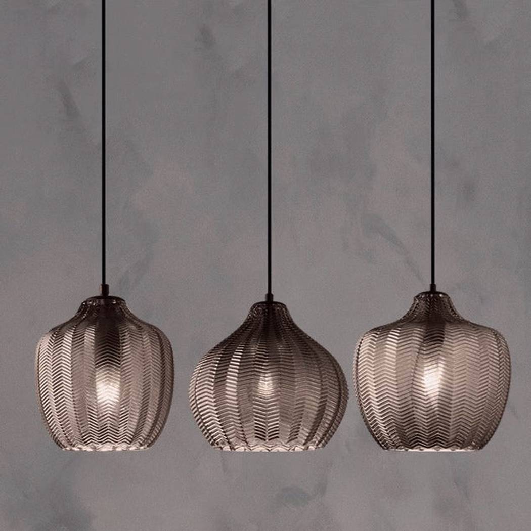 Yui Mid Century Glass Shade Pendant Light - Image 4