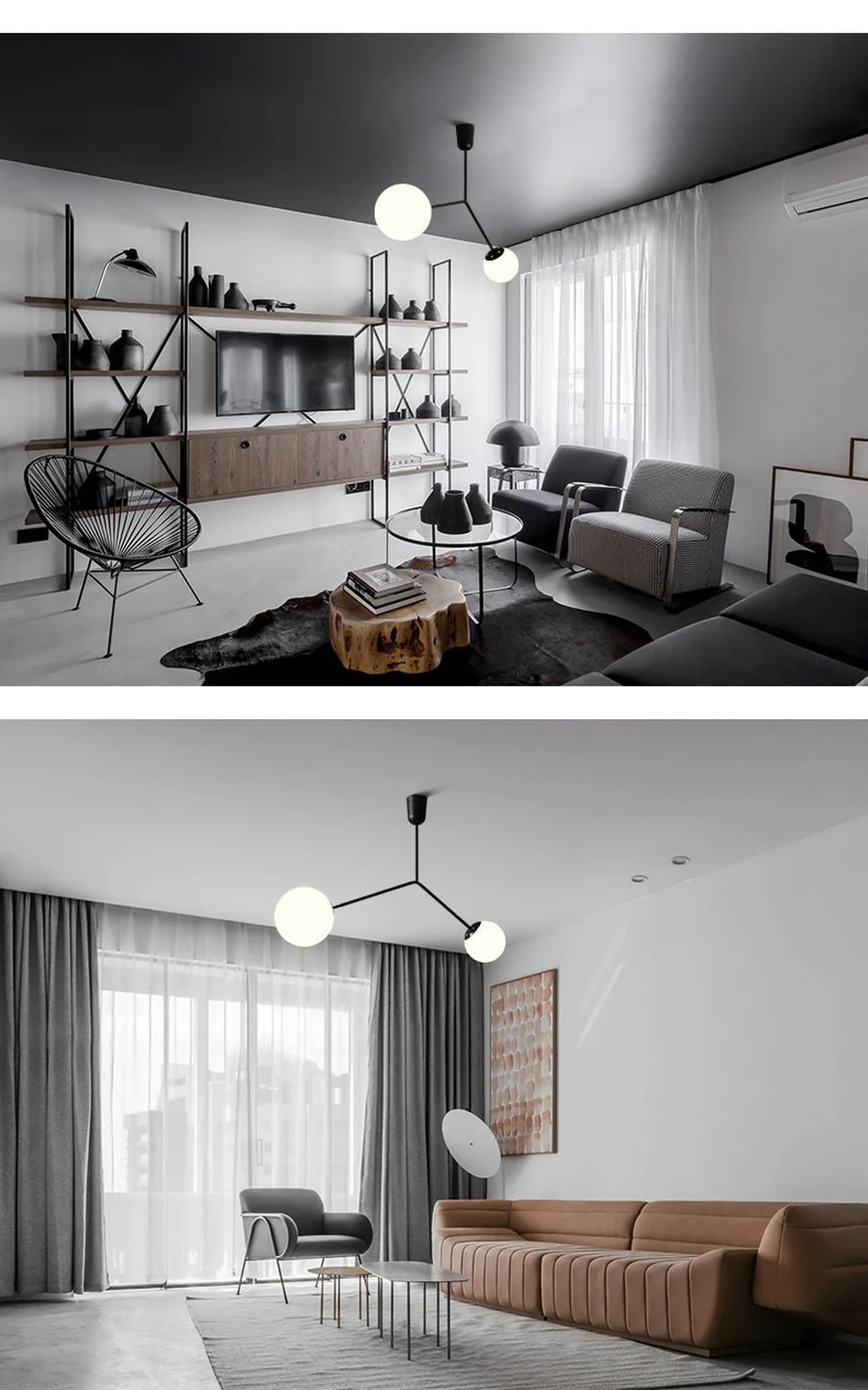 Yuli Minimalist Line Kitchen Island Pendant Light - Image 13