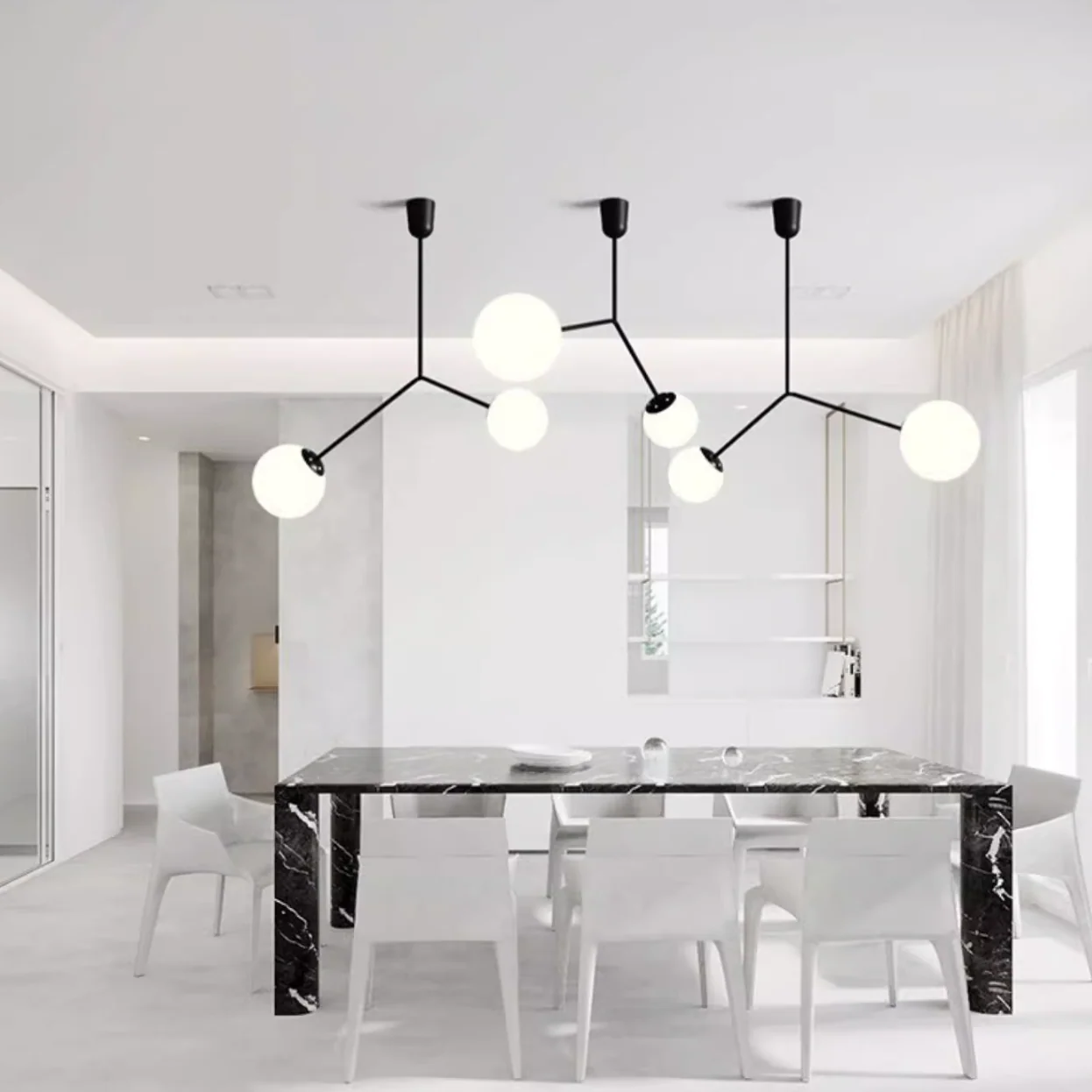 Yuli Minimalist Line Kitchen Island Pendant Light - Image 16