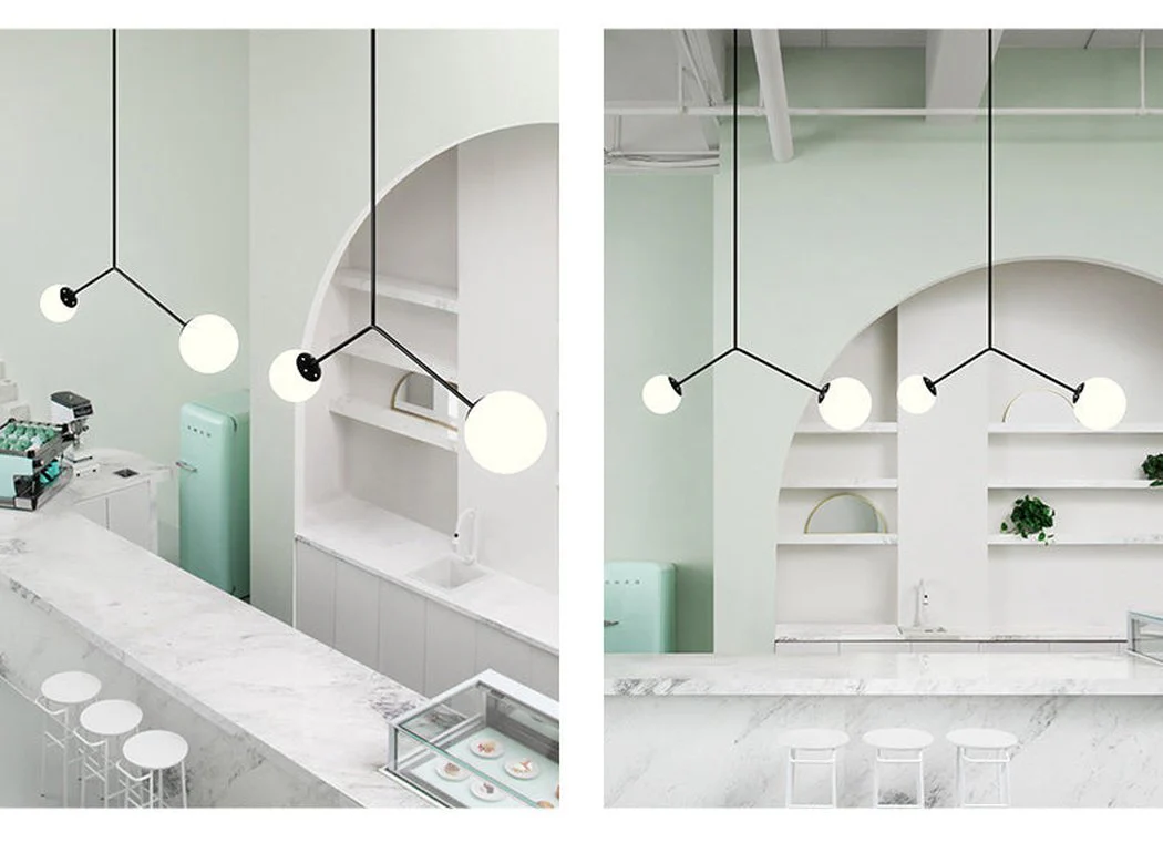 Yuli Minimalist Line Kitchen Island Pendant Light - Image 9